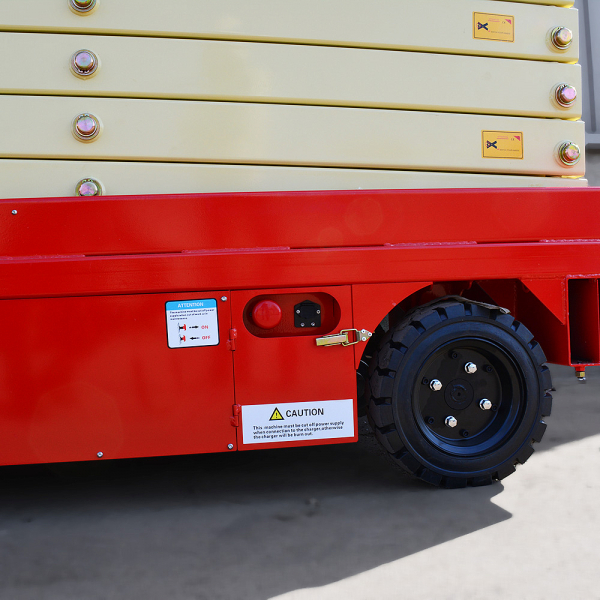 OXLIFT QZ-050-110 самоходный (поводковый) подъемник ножничного типа с питанием от акб 11000 мм 500 кг