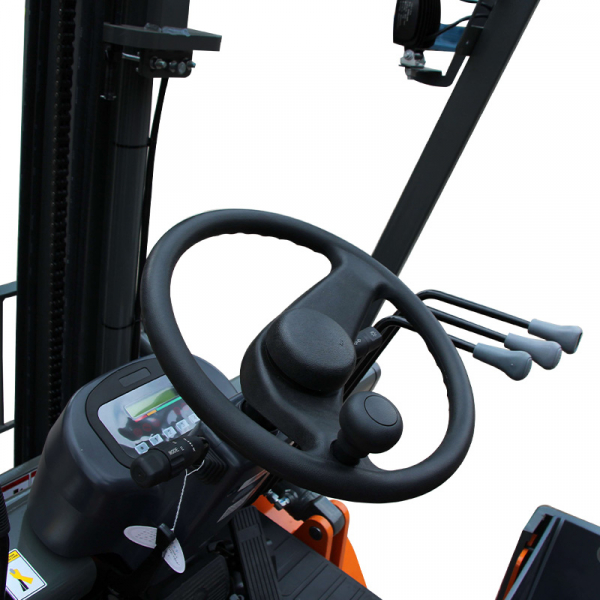 Электрический вилочный погрузчик CPD18-HC2 со свободным подъемом и боковым смещением вил