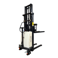 Электрический штабелер PROLIFT M2 SPN 1533 с раздвижными вилами HV Market