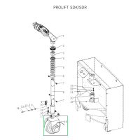 Редуктор ведущего колеса в сборе для штабелеров SDR/SDK1536 HV Market