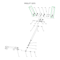Соединительная пластина роликов для тележек SD15 HV Market