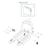 Аккумуляторная батарея 24В 20Ач Li-ion для тележек SD15L/SK15 HV Market