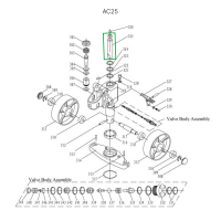 Шток гидроцилиндра для гидравлических тележек DF25 HV Market