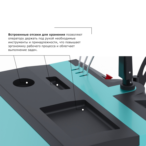 Штабелер с выдвижной мачтой (мини-ричтрак) PROLIFT PRO MRV 2030 HV Market