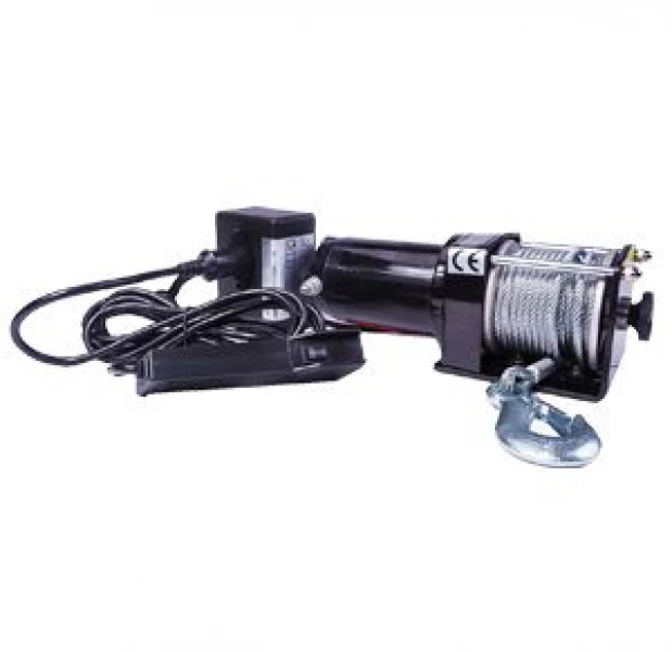 Лебедка автомобильная TOR ЛА SEC20000 г/п 9072 кг 28 м 24V HV Market