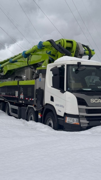 Бетононасос ZOOMLION_67X_6RZ_RU, Scania P450