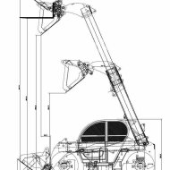 Телескопический погрузчик MTK MT-X 625 HV Market