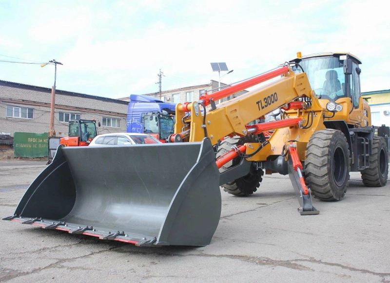 Телескопический погрузчик MTK TL3000 с аутригерами