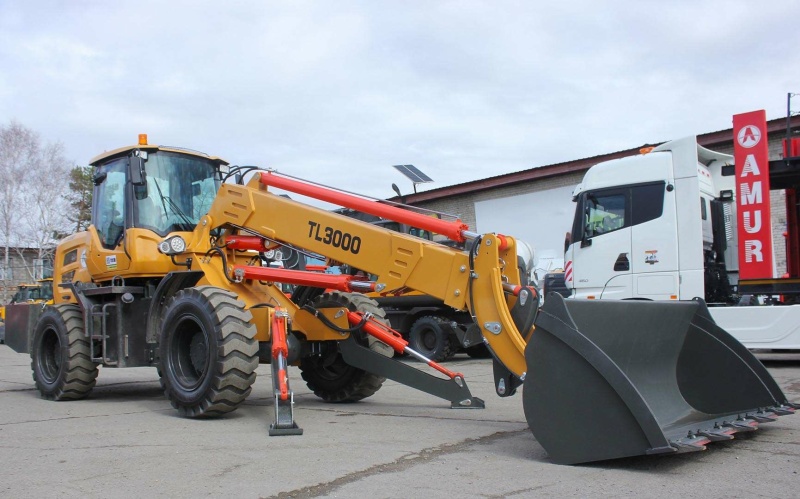 Телескопический погрузчик MTK TL3000 с аутригерами
