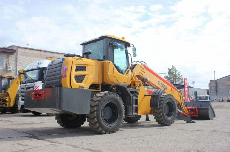 Телескопический погрузчик MTK TL3000 с аутригерами