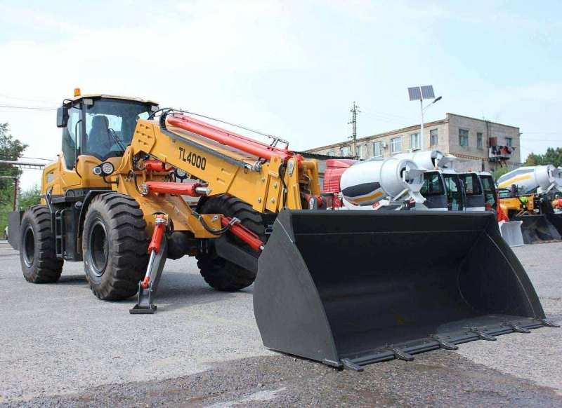 Телескопический погрузчик MTK TL4000 с аутригерами