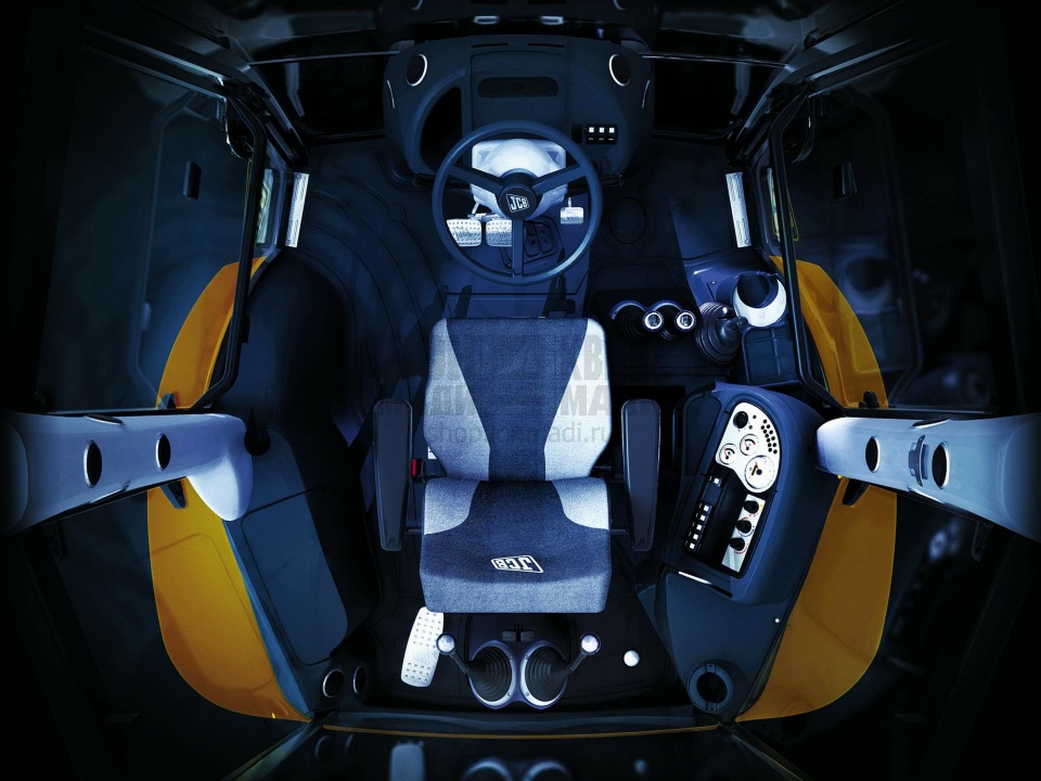 Экскаватор-погрузчик JCB 3CX Super, мощность двигателя 68.6 кВт (при 2200 об/мин), эксплуатационная масса 8136 кг