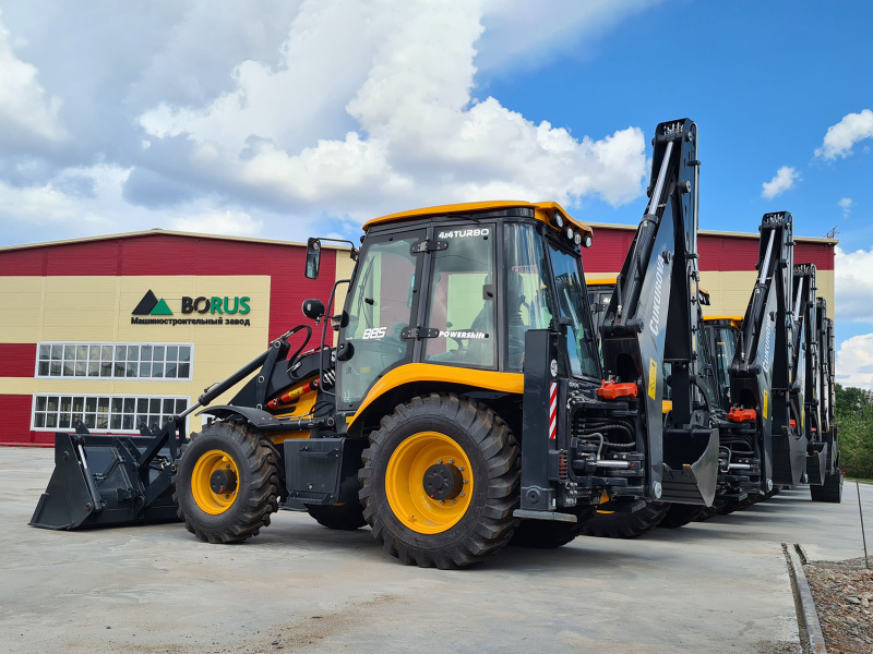 Экскаватор-погрузчик Cukurova 885