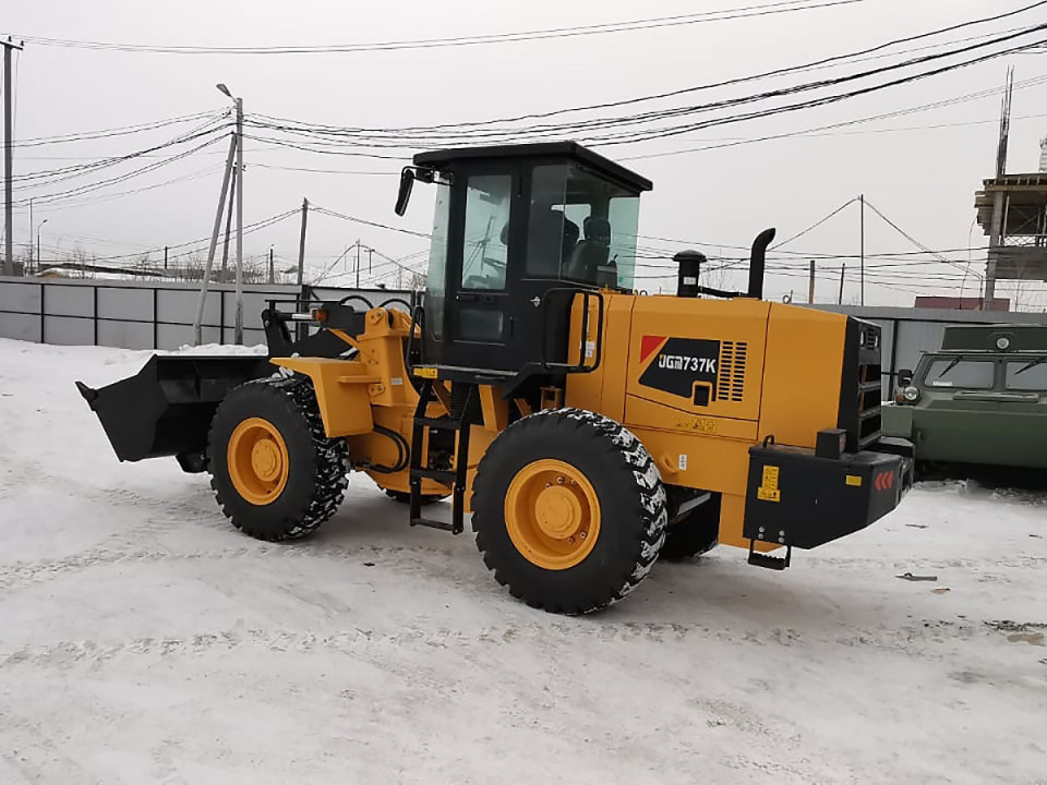 Фронтальный погрузчик Jingong JGM 737 K, двигатель Weichai Deutz WP6G125E23 92 кВт (125 л.с.)