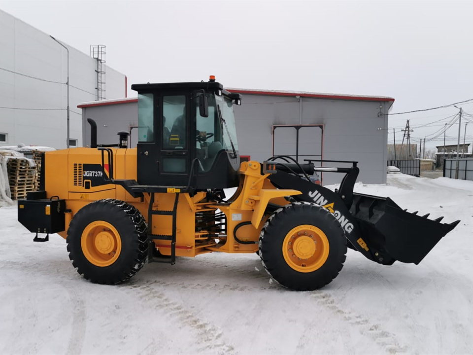 Фронтальный погрузчик Jingong JGM 737 K, двигатель Weichai Deutz WP6G125E23 92 кВт (125 л.с.)