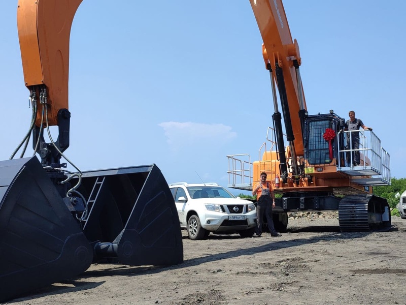 Гидравлический перегружатель Yonggong-Borus YGZ 850 (17,7 м)