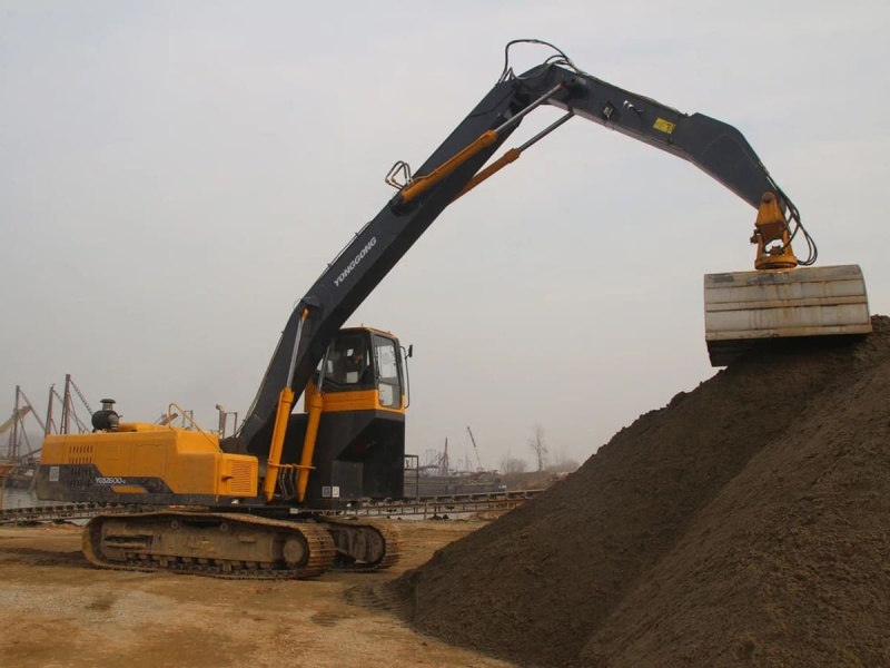 Гусеничный перегружатель Yonggong-Borus YGZ 600 Borus (17 м)