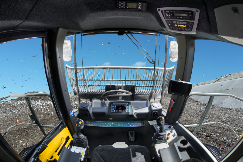 Полигонный компактор BOMAG BC 973 RB