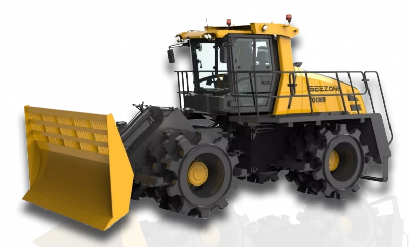 Компактор для полигона ТБО BEEZONE TH 365