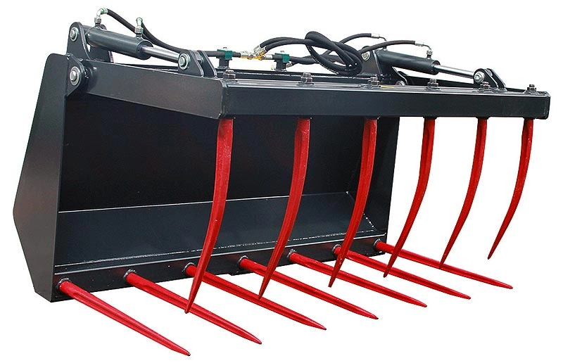 Захват для сена для мини-погрузчика