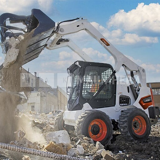 Мини-погрузчик Bobcat S650 Hi Flow 2 speed (AC, рычаги)