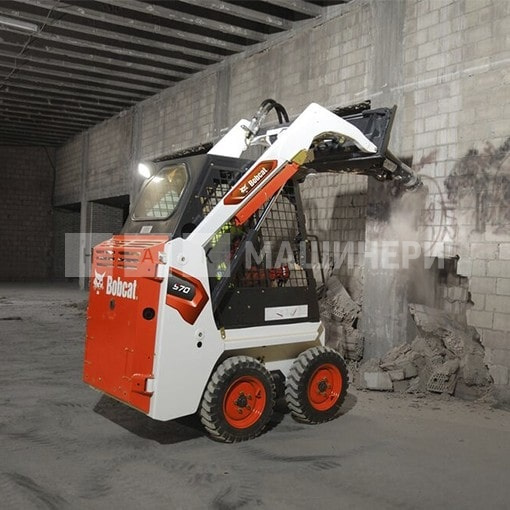 Мини-погрузчик Bobcat S70 (AC, рычаги), высота подъема 2399 мм