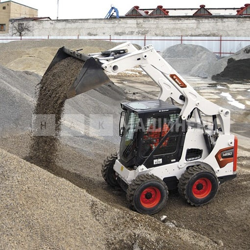 Мини-погрузчик Bobcat S650 Hi Flow 2 speed (AC, джойстики)