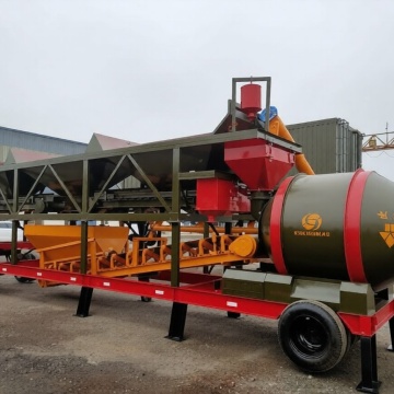 Бетонный завод мобильный YHZM20
