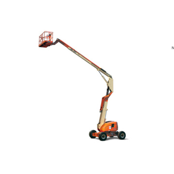 Самоходный коленчатый подъемник JLG 600A, грузоподъемность 230 кг, рабочая высота 20.42 м, тип питания Дизель