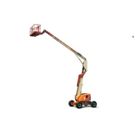 Самоходный коленчатый подъемник JLG 600A, грузоподъемность 230 кг, рабочая высота 20.42 м, тип питания Дизель
