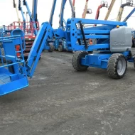 Коленчатый подъемник б/у GENIE Z45-25 RT 2005, грузоподъемность 227 кг, размер платформы 0.76×1.83 м