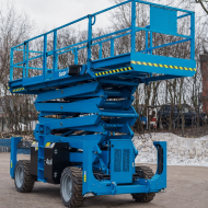 Ножничный подъемник GENIE GЕNIE GS-5390 RT, грузоподъемность 680 кг
