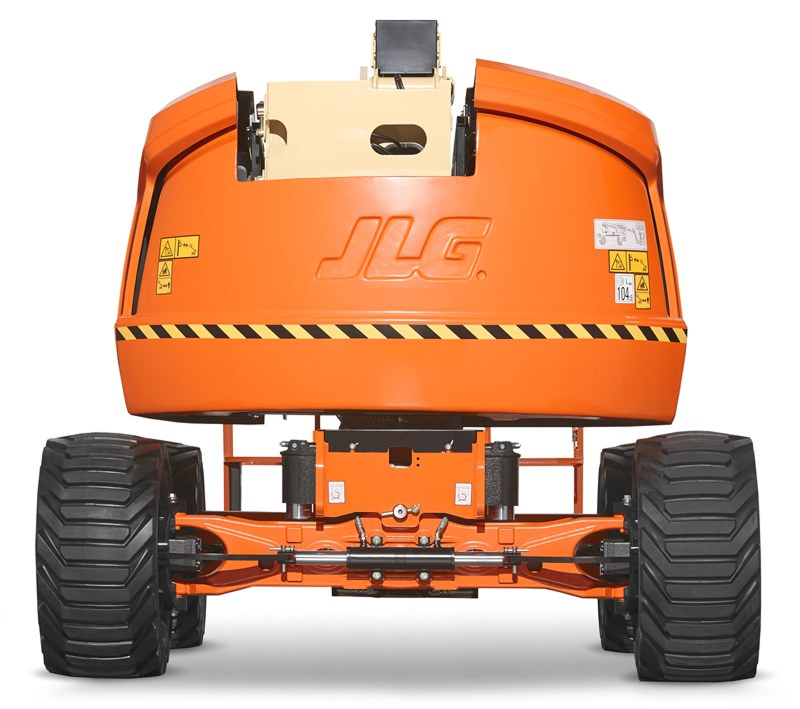 Самоходный коленчатый подъемник JLG 520AJ, грузоподъемность 250 кг, рабочая высота 18 м, тип питания Дизель