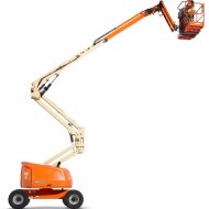 Самоходный коленчатый подъемник JLG 520AJ, грузоподъемность 250 кг, рабочая высота 18 м, тип питания Дизель
