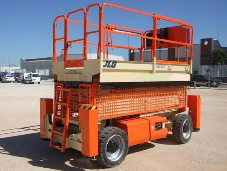 Ножничный подъемник JLG M4069LE, грузоподъемность 360 кг, рабочая высота 14.19 м, тип питания Электрический