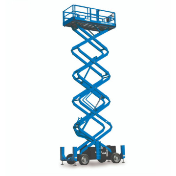 Самоходный подъемник ножничного типа GENIE GЕNIE GS-4390RT, грузоподъемность 680 кг, рабочая высота 15 м, тип питания Дизель
