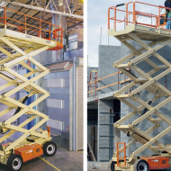 Подъемник ножничный JLG 4069LE, рабочая высота 14.19 м