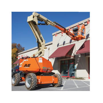 Самоходный коленчатый подъемник JLG H340 AJ, грузоподъемность 230 кг, рабочая высота 12.29 м, тип питания Электрический