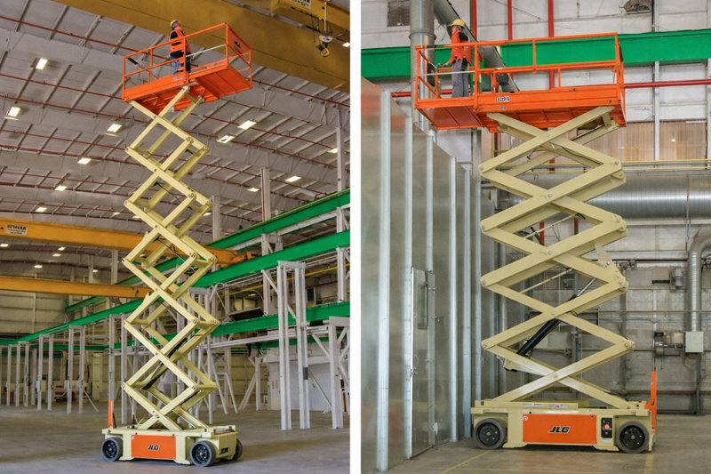 Ножничный подъемник JLG 10RS, рабочая высота 11.75 м