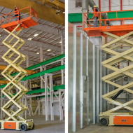 Ножничный подъемник JLG 10RS, рабочая высота 11.75 м