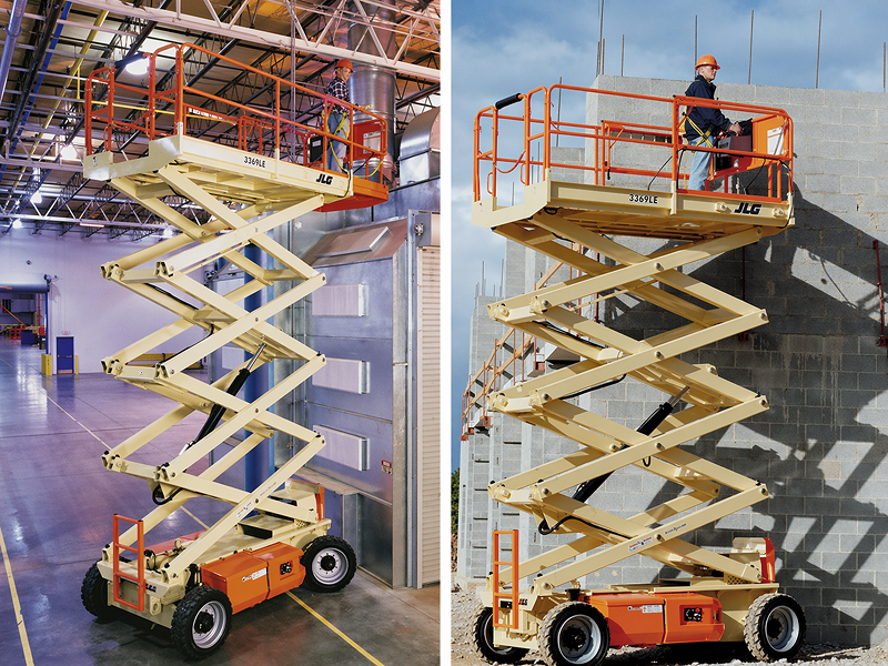 Подъемник ножничный JLG 3369LE, рабочая высота 12.06 м