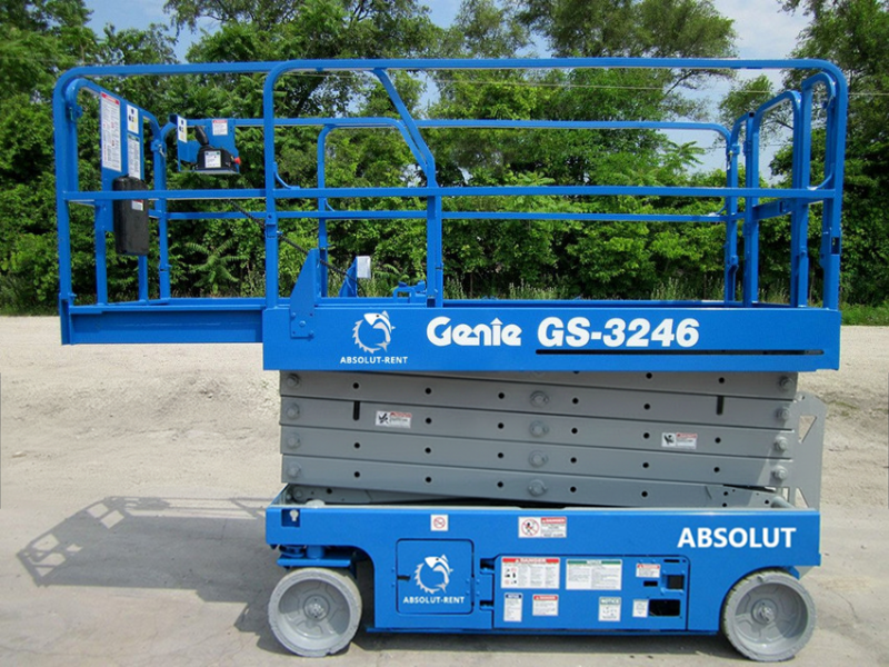 Ножничный подъемник GENIE GЕNIE GS-3246, грузоподъемность 318 кг