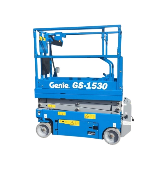 Подъемник ножничный GENIE GЕNIE GS-1530, размер платформы 1.63×0.74 м