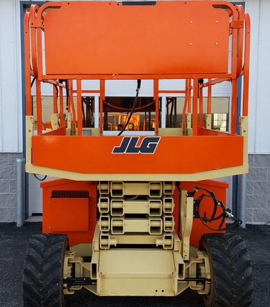 Ножничный самоходный подъемник JLG 260MRT, рабочая высота 9.92 м