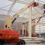 Телескопический подъемник JLG 860SJ, грузоподъемность 340 кг