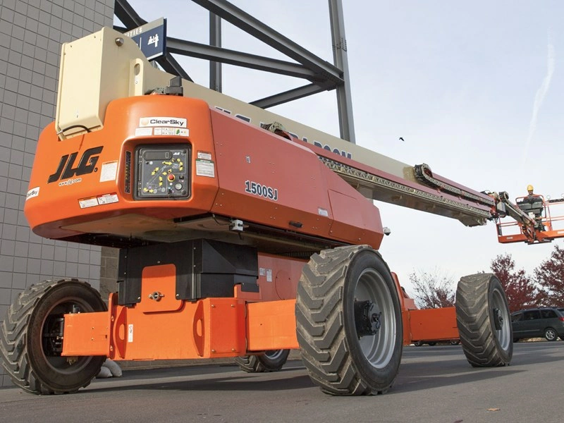 Телескопический подъемник JLG 1500SJ, грузоподъемность 450 кг