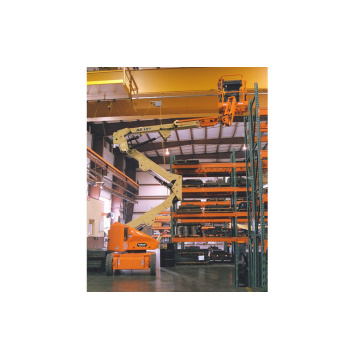 Самоходный коленчатый подъемник JLG M400AJP, грузоподъемность 230 кг, рабочая высота 14.19 м, тип питания аккумуляторный