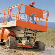 Подъемник ножничный JLG 3394RT, рабочая высота 12.06 м
