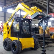 Мини-погрузчик SINOMACH 265F, двигатель MITSUBISHI S4S-DT