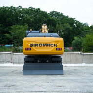 Колесный экскаватор SINOMACH GHT215W, эксплуатационная масса 21020 кг